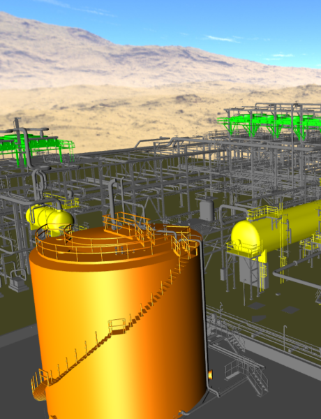 3D digital twin of a refinery